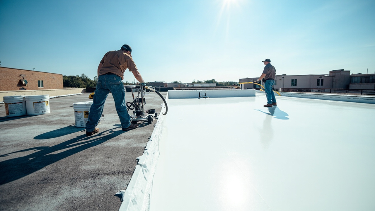 Commercial Roof Coatings in Hattiesburg | Minimize Downtime with Fluid Applied Roofing Systems