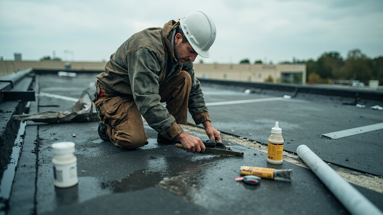 How We Execute Emergency Flat Roof Leak Repair Under Pressure