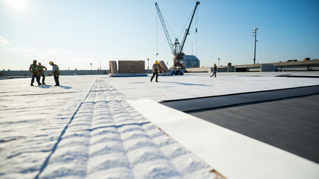 Engineered Industrial Roof Replacement That Maintains Weather Protection During Construction