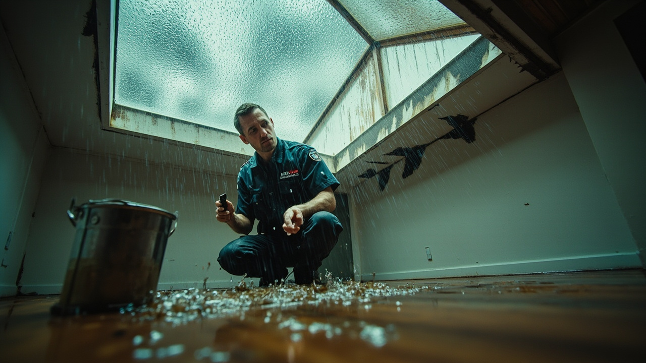 Skylight Leaking When Raining in Hattiesburg – Stop Water Damage Before It Spreads Through Your Ceiling